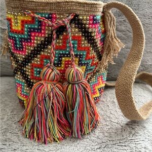 Wayuu Tribe Colorful Crossbody Bag